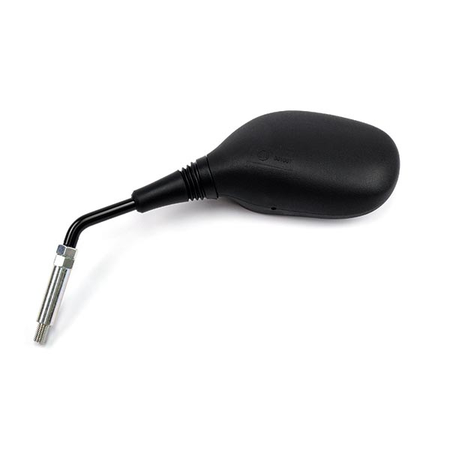SPECCHIO SPECCHIETTO RETROVISORE NERO SX PER SCOOTER SUZUKI SIXTEEN 125>150