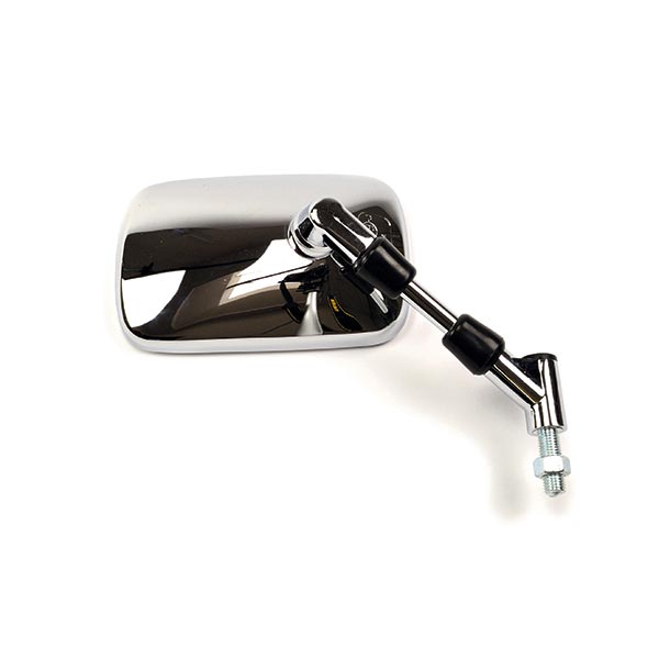 SPECCHIO SPECCHIETTO RETROVISORE CROMATO DX PER MOTO SUZUKI GZ 125 MARAUDER