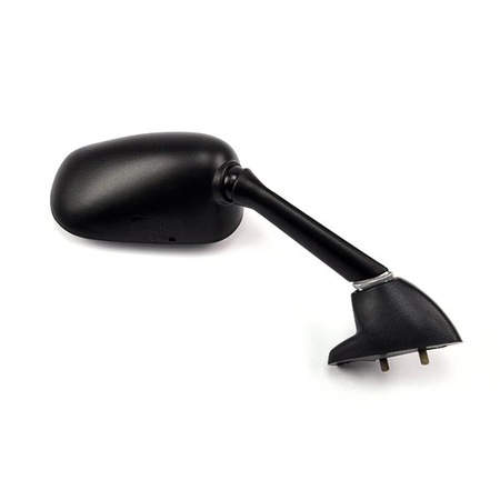 SPECCHIO SPECCHIETTO RETROVISORE NERO DX PER MOTO YAMAHA YZF R1 R6 01>