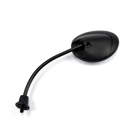 SPECCHIO SPECCHIETTO RETROVISORE NERO SX PER SCOOTER PIAGGIO ZIP 50>125 4T