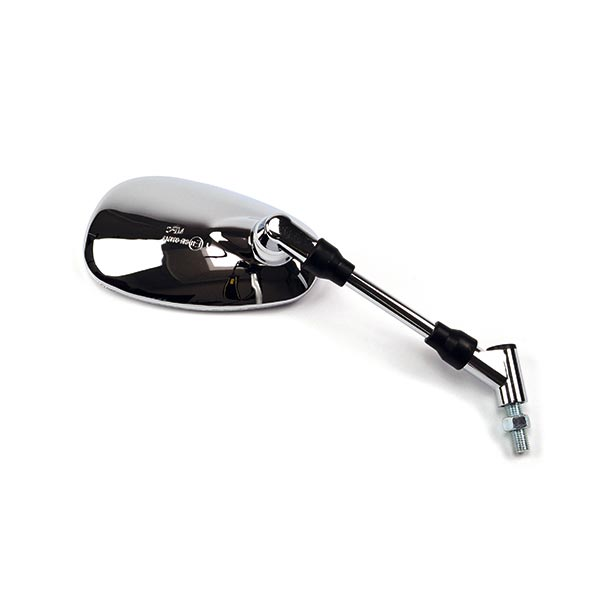 SPECCHIO SPECCHIETTO RETROVISORE CROMATO DX PER MOTO YAMAHA FZ6 600