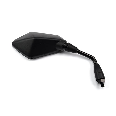 SPECCHIO SPECCHIETTO RETROVISORE NERO DX PER MOTO KAWASAKI Z 1000 07>09
