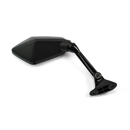 SPECCHIO SPECCHIETTO RETROVISORE NERO DX PER MOTO KAWASAKI 600 ZX6R 09>15