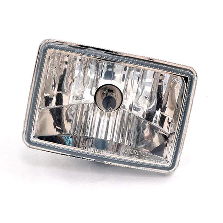 FARO ANTERIORE PER KTM RETTANGOLARE LAMPADA HS1 35/35W EXC 200