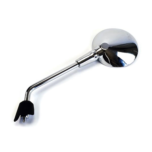 SPECCHIO SPECCHIETTO RETROVISORE HERT CROMATO SX PER SCOOTER VESPA PRIMAVERA 13>