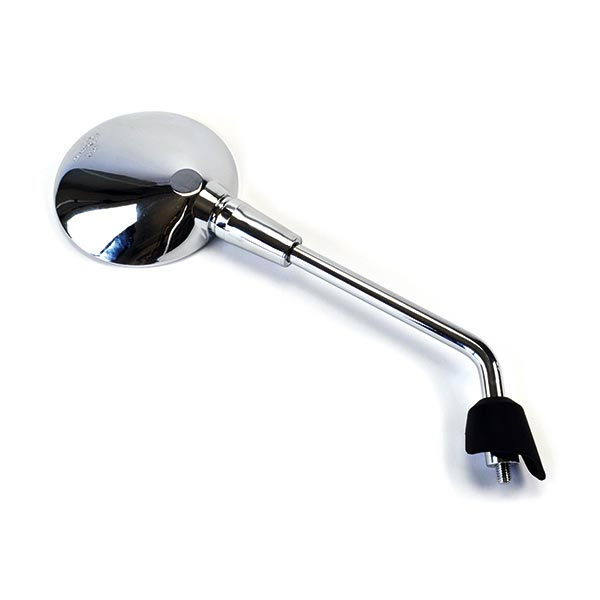 SPECCHIO SPECCHIETTO RETROVISORE HERT CROMATO DX PER SCOOTER VESPA PRIMAVERA 13>
