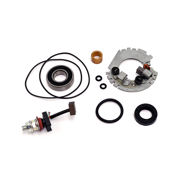 SPAZZOLE SET C/PORTASPAZZOLE KIT REVISIONE MOTORINO AVVIAMENTO PER SUZUKI AN 650