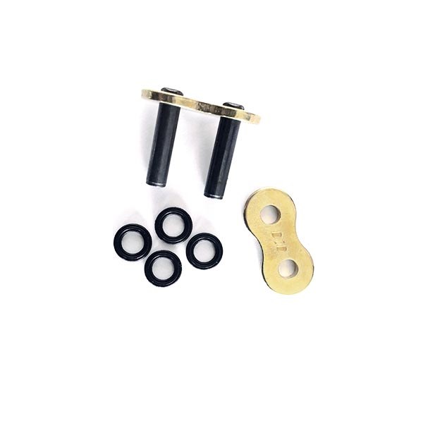 [533089992] MAGLIA DI GIUNZIONE A RIVETTO (ZJ) DID 520VX3 (Gold & Black)