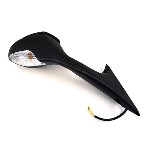 SPECCHIO SPECCHIETTO RETROVISORE NERO DX PER MOTO C/FRECCIA APRILIA 850 SRV