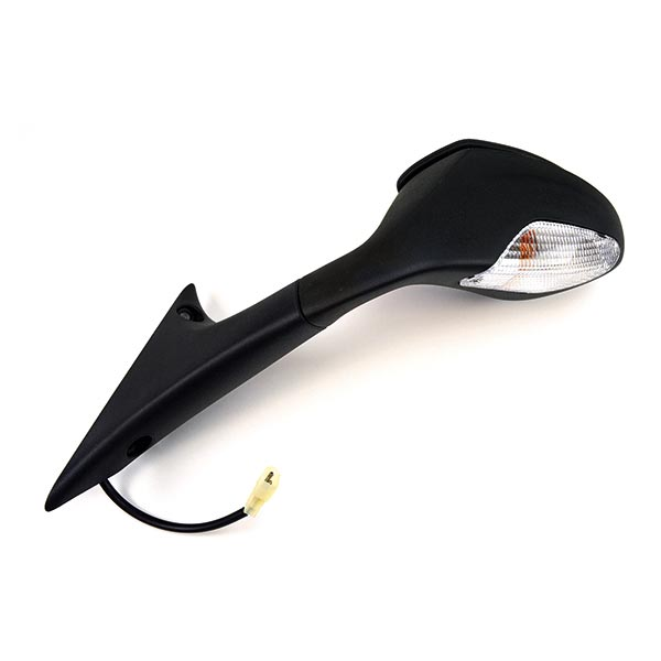SPECCHIO SPECCHIETTO RETROVISORE NERO SX PER MOTO C/FRECCIA APRILIA 850 SRV