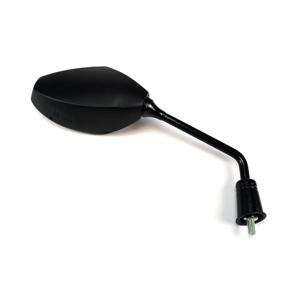 SPECCHIETTO RETROVISORE NERO DX PER SCOOTER SYM SYMPHONY SR 4T 2010>2015