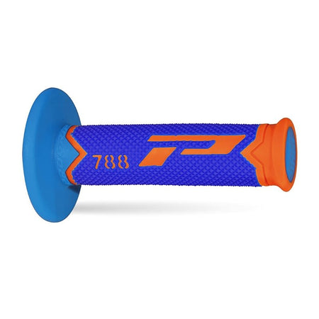 [PG-788-282] Coppia manopole Pro Grip 788 - arancione fluo blu azzurro