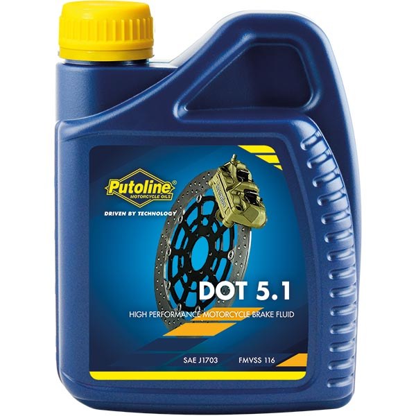 [0574043] PUTOLINE BRAKE FLUID DOT 5.1 500ML 74043