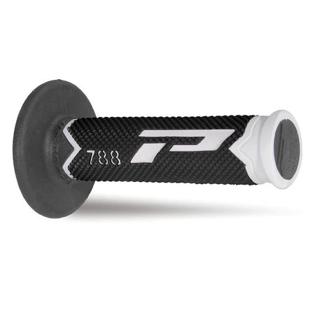 [PG-788-218] Coppia manopole Pro Grip 788 - bianco nero titanio