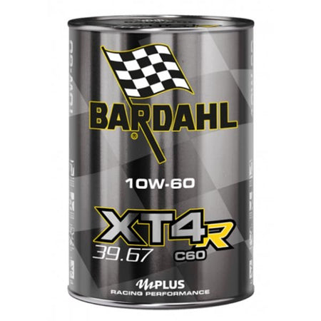 [058049B] BARDAHL OLIO MOTORE 4T XT4-R C60 RACING 39.67 10W-60 (Cartone 12x1L)