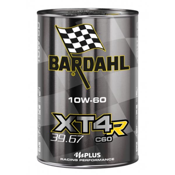 [058049B] BARDAHL OLIO MOTORE 4T XT4-R C60 RACING 39.67 10W-60 (Cartone 12x1L)