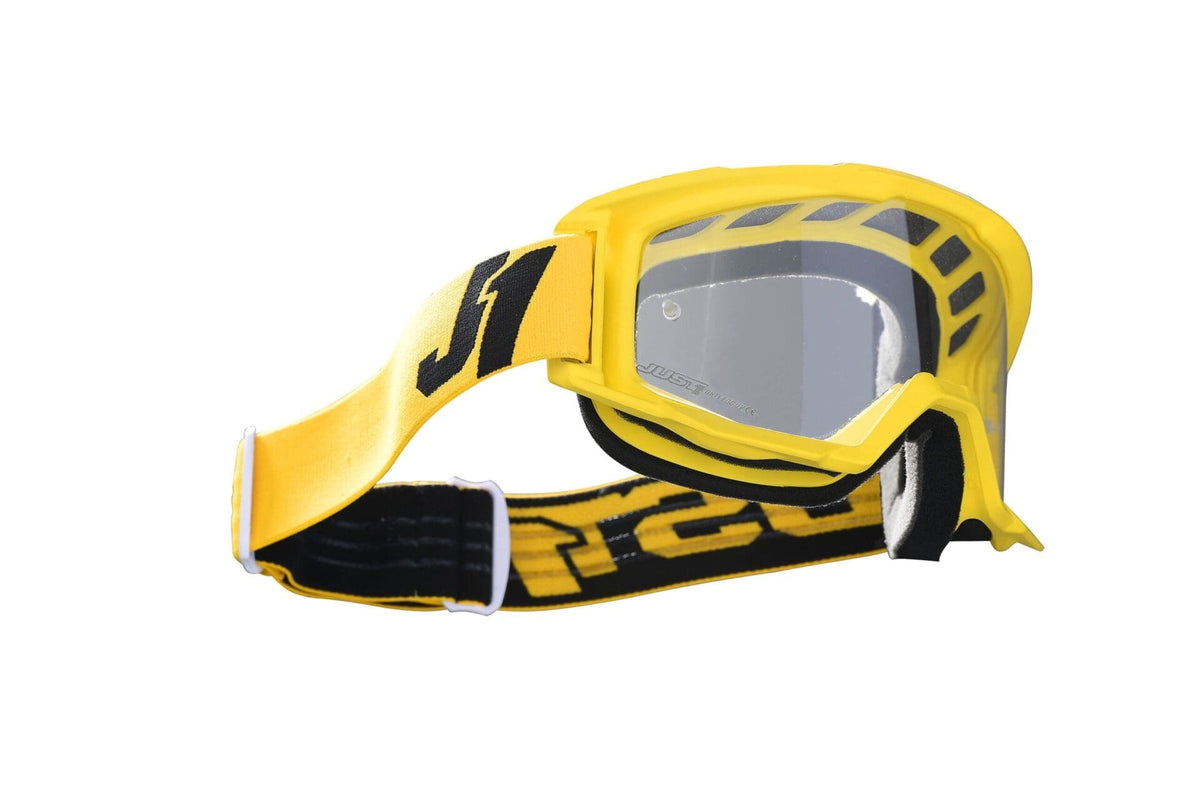 [J1GV-91] MASCHERA JUST1 VITRO GIALLO NERO
