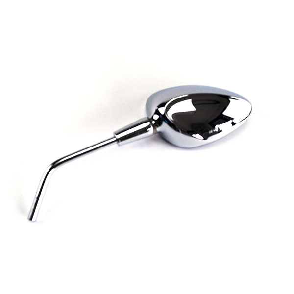SPECCHIO SPECCHIETTO RETROVISORE CROMATO SX PER SCOOTER APRILIA 100 SCARABEO 14>