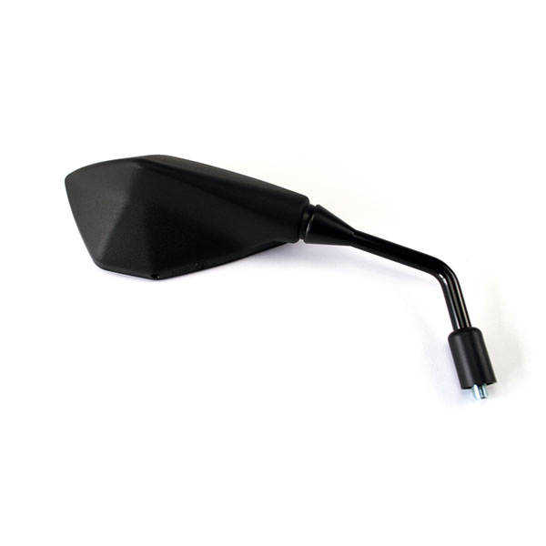SPECCHIO SPECCHIETTO RETROVISORE NERO DX PER MOTO KAWASAKI 650 ER6 N 12>16