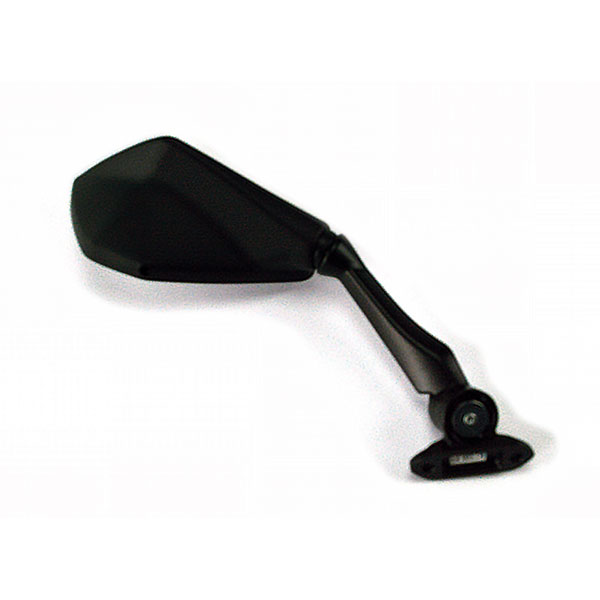 SPECCHIO SPECCHIETTO RETROVISORE NERO DX PER MOTO KAWASAKI 636 ZX6 R 13>