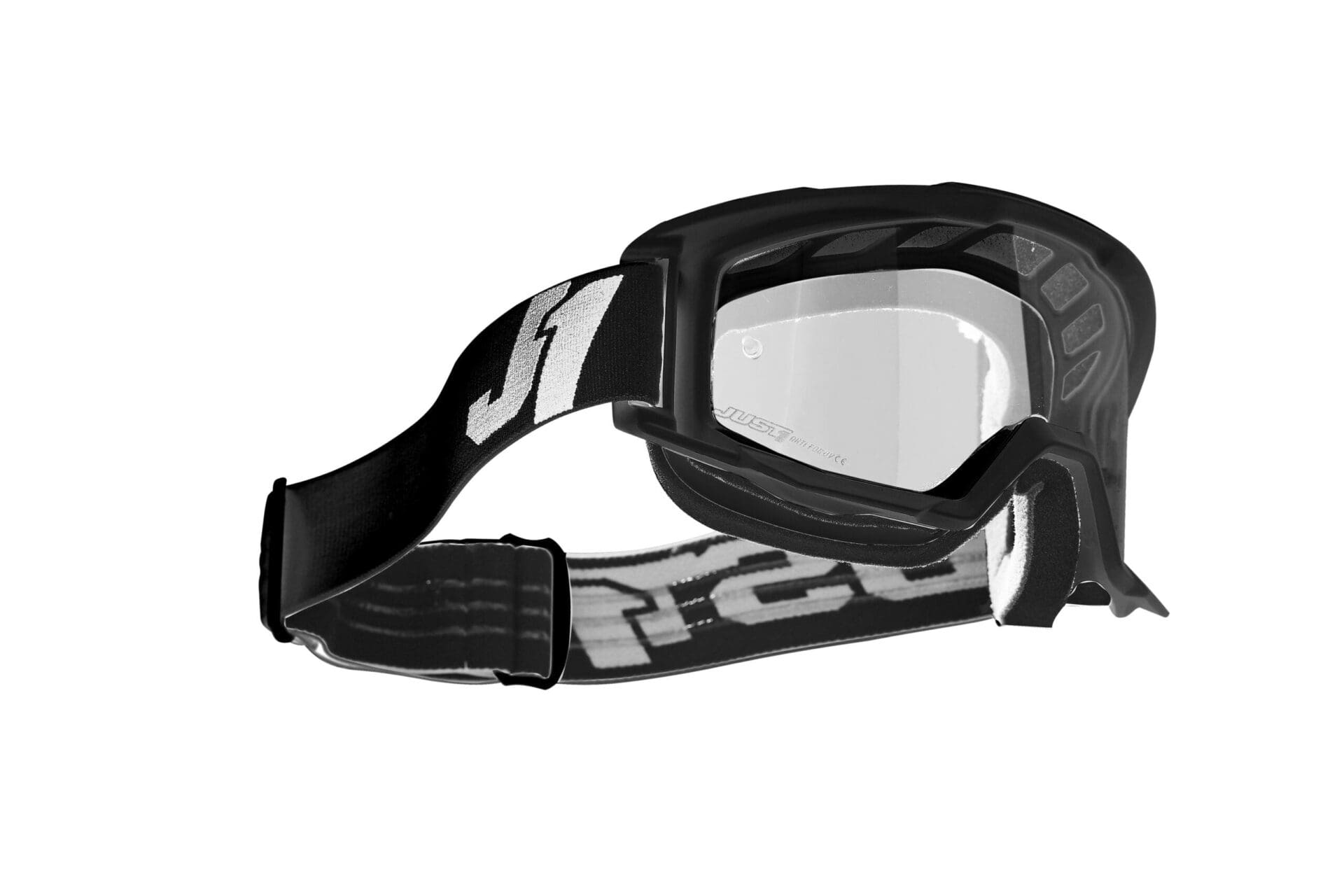[J1GV-01] MASCHERA JUST1 VITRO NERO BIANCO