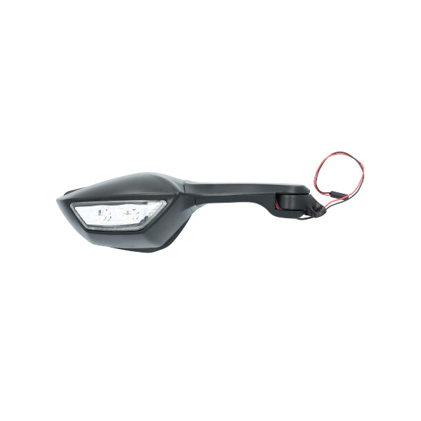 SPECCHIO SPECCHIETTO RETROVISORE NERO DX PER MOTO KAWASAKI 1000 ZX 10R 11>15