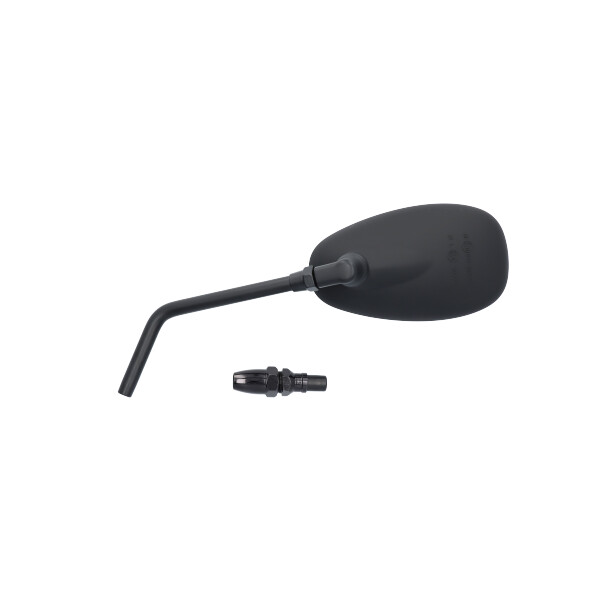 SPECCHIO SPECCHIETTO RETROVISORE NERO SX PER MOTO NERO GUZZI V7 STONE III