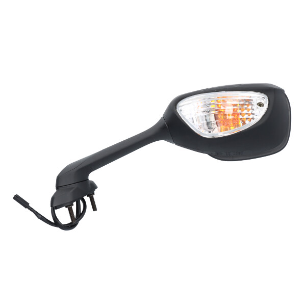 SPECCHIO SPECCHIETTO RETROVISORE NERO SX PER MOTO SUZUKI GSX-R1000 09>16 GSXR