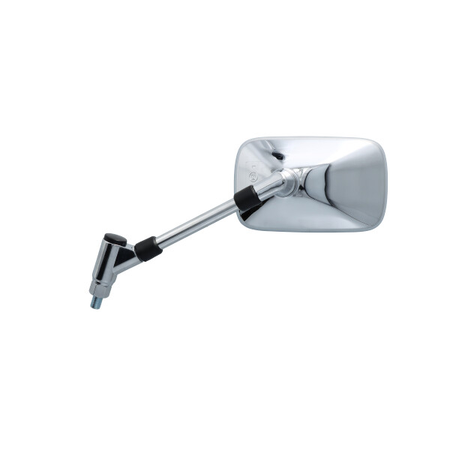 SPECCHIO SPECCHIETTO RETROVISORE CROMATO SX PER SCOOTER SYM MAXSYM 400 ABS