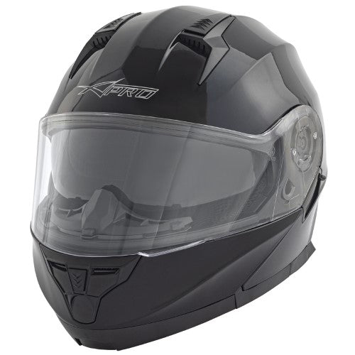 A PRO TARGET CASCO MODULARE DOPPIA VISIERA NERO TAGLIA XL PER MOTO SCOOTER