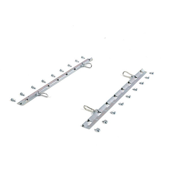 SET GUIDE DI FISSAGGIO PER CINGHIE TRASPORTO MOTO FLEXI RAIL - RAILSET ACEBIKES