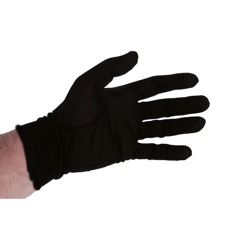 Sottoguanti in seta - neri - S