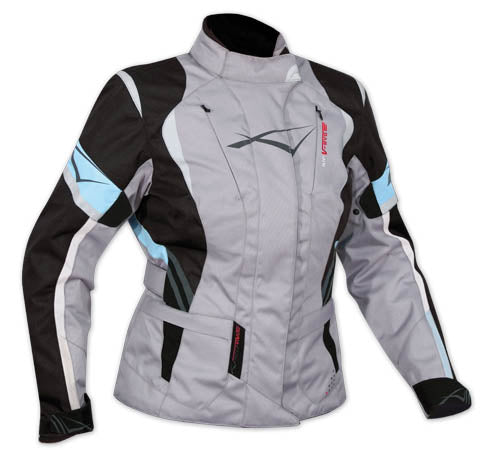 A PRO TRAVELLER LADY GRIGIO GIACCA TOURING SPORT XL DA MOTO  DONNA IMPERMEABILE