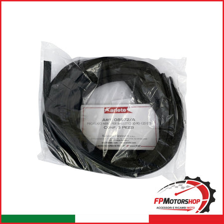PROFILATO VESPA BAULETTO 50/90 1250ET3 BREMBO 08972/A NERO 5PZ ET3 ARIETE