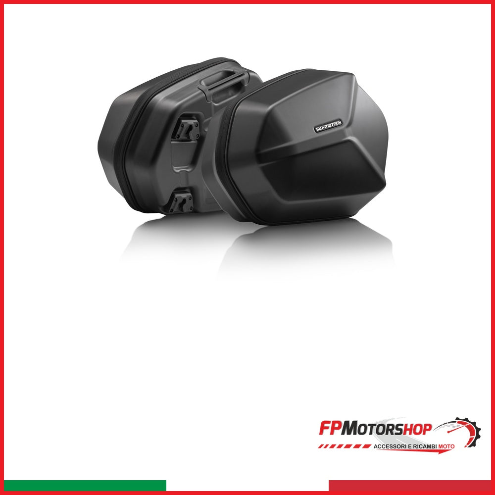 SW-Motech Set valigia laterale AERO ABS 2x 25 l. Plastica ABS. Nero. BC.HTA.00. - foto FP Motorshop