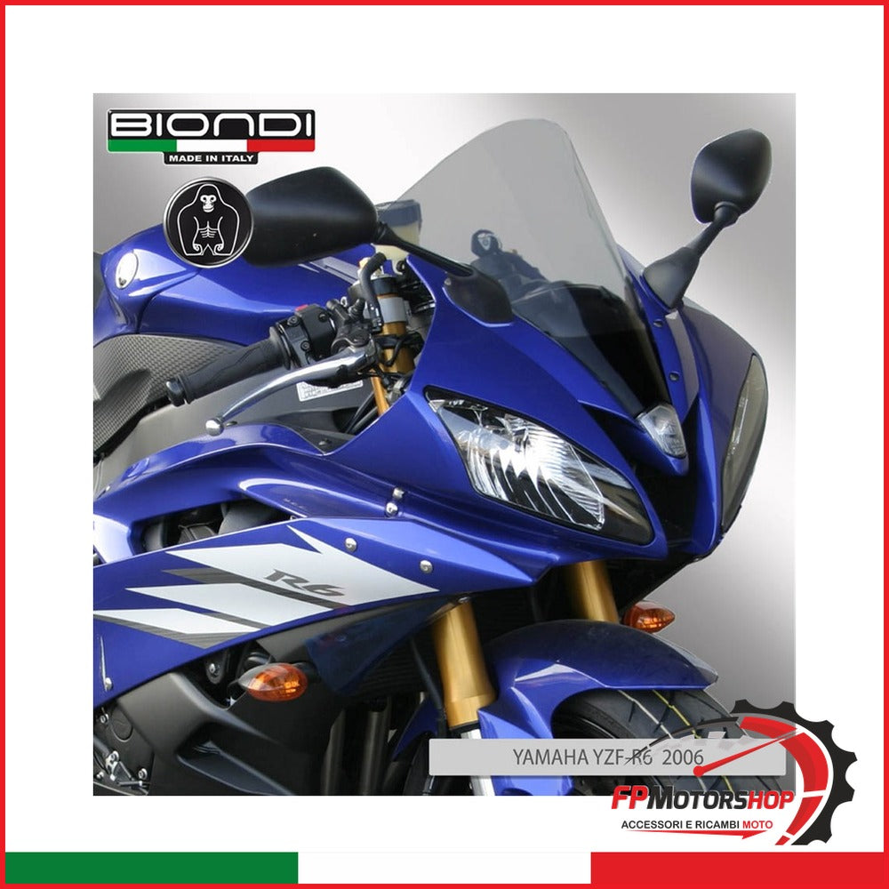 [BI8010228] CUPOLINO YAMAHA YZF R6 600 06 FUME 8010228