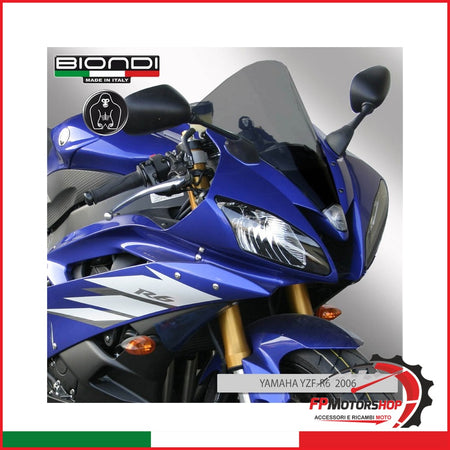 [BI8010241] CUPOLINO YAMAHA YZF R6 600 06 FUME DARK 8010241