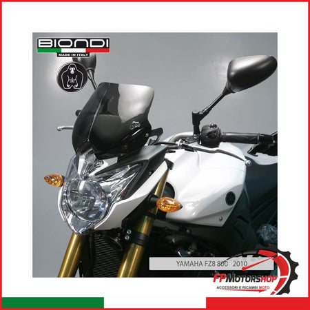 [BI8010315] CUPOLINO YAMAHA FZ8 800 10 FUME DARK 8010315