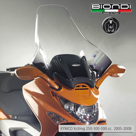 PARABREZZA CLUB KYMCO XCITING 250 8061130 USA ATTACCHI ORIG. 2005-2008
