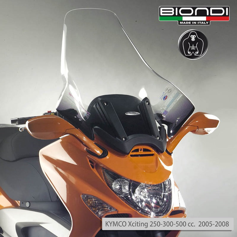 PARABREZZA CLUB KYMCO XCITING 250 8061130 USA ATTACCHI ORIG. 2005-2008