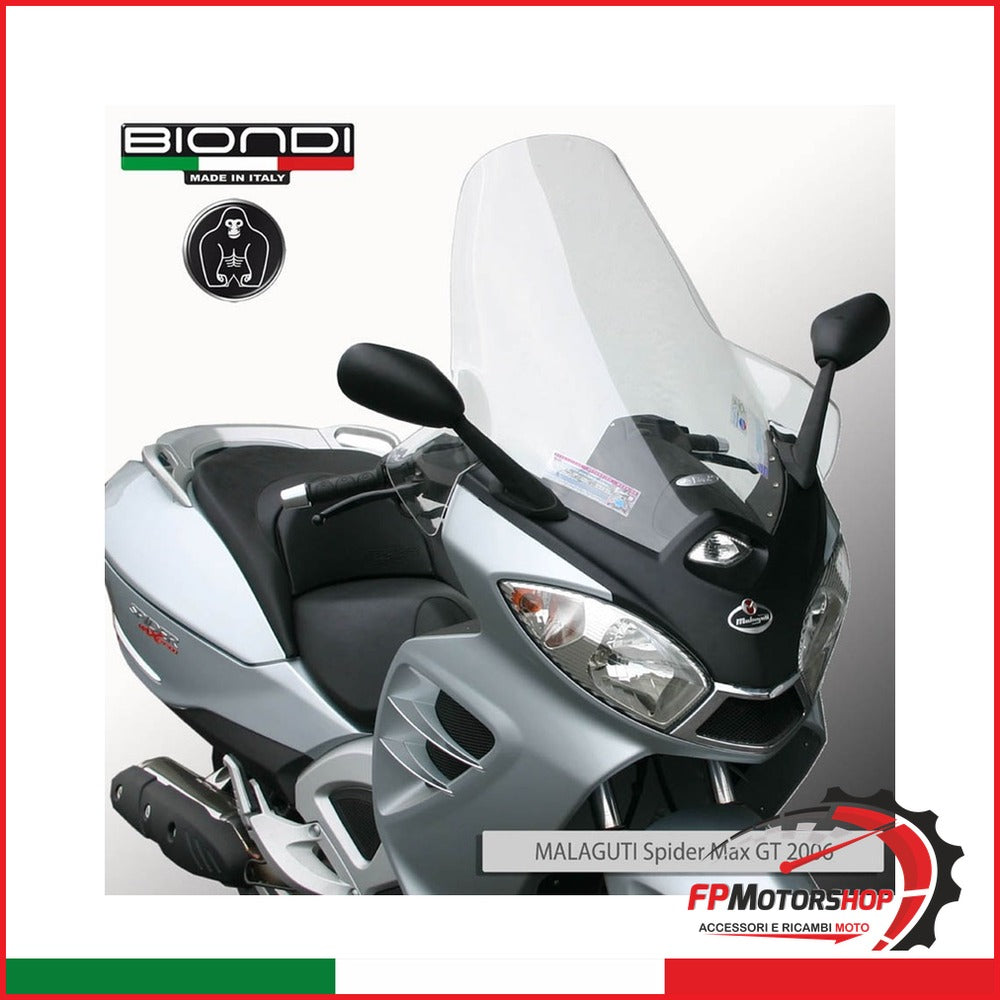 [BI8061139] PARABREZZA PER SCOOTER CLUB MALAGUTI SPIDER MAX 500 GT 2006> BIONDI 8061139