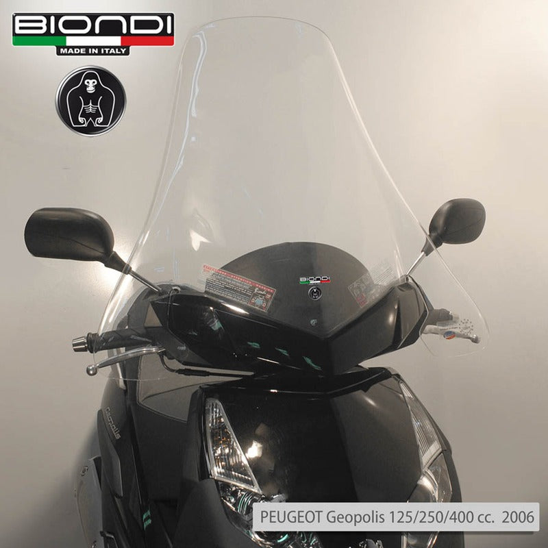 PARABREZZA CLUB PEUGEOT GEOPOL IS 8061153 ATTACCHI COMPRESI GEOPOLIS 125/250