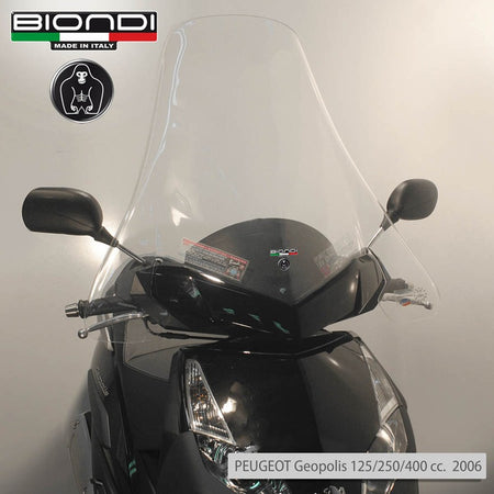 PARABREZZA CLUB PEUGEOT GEOPOL IS 8061153 ATTACCHI COMPRESI GEOPOLIS 125/250