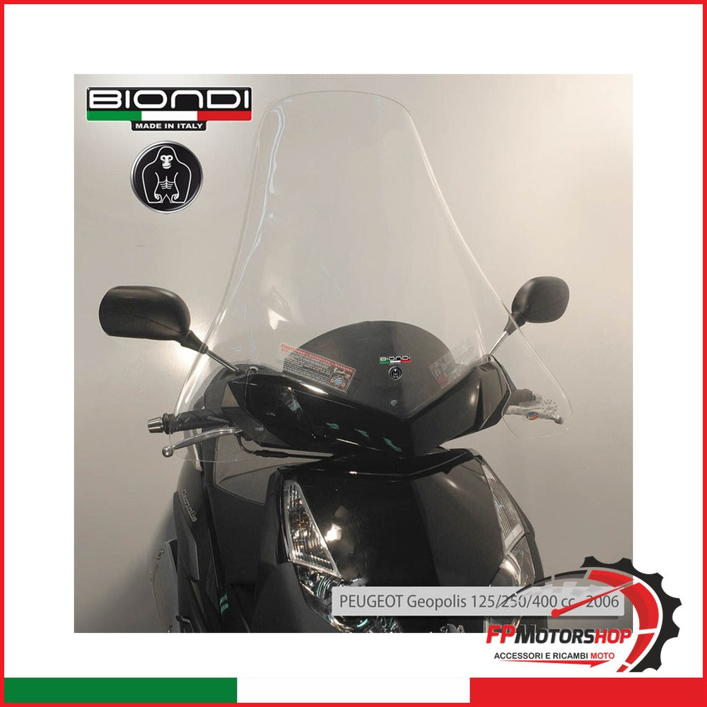PARABREZZA CLUB PEUGEOT GEOPOL IS 8061153 ATTACCHI COMPRESI GEOPOLIS 125/250