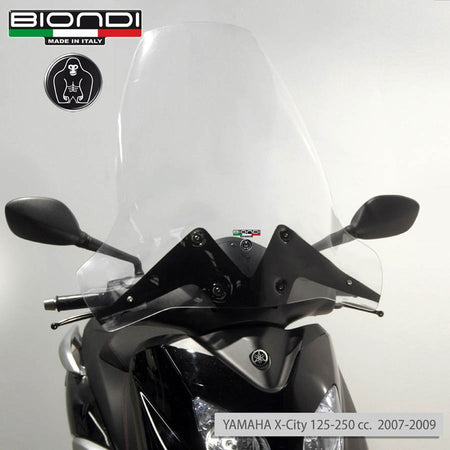 PARABREZZA CLUB YAMAHA X-CITY 125/250 8061164 07- ATTACCHI COMPRESI DAL 2007