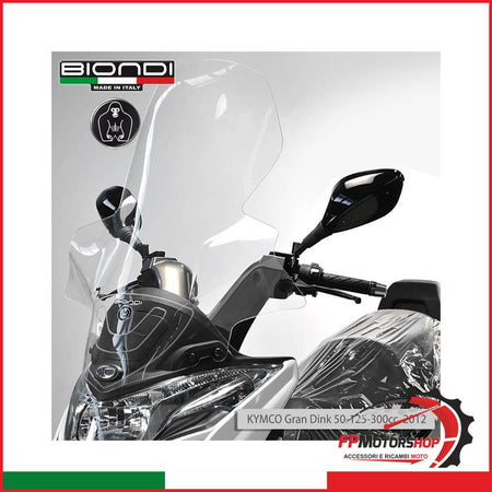PARABREZZA CLUB KYMCO G-DINK 125 8061257 12 ATTACCHI COMPRESI