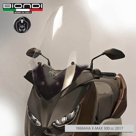 PARABREZZA CLUB YAMAHA X-MAX 300 8061271 17 ATTACCHI COMPRESI