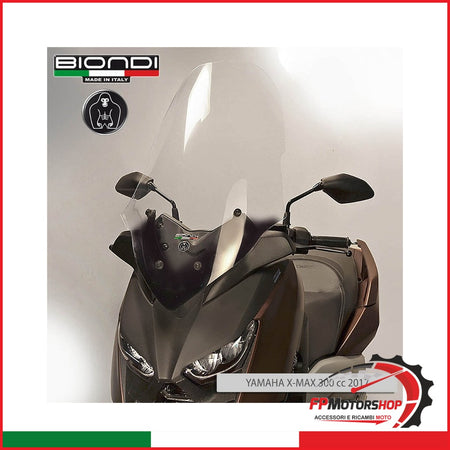 PARABREZZA CLUB YAMAHA X-MAX 300 8061271 17 ATTACCHI COMPRESI