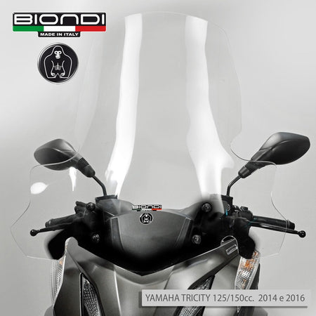 PARABREZZA CLUB YAMAHA TRICITY 125 8061272 ATTACCHI COMPRESI 2014-2017