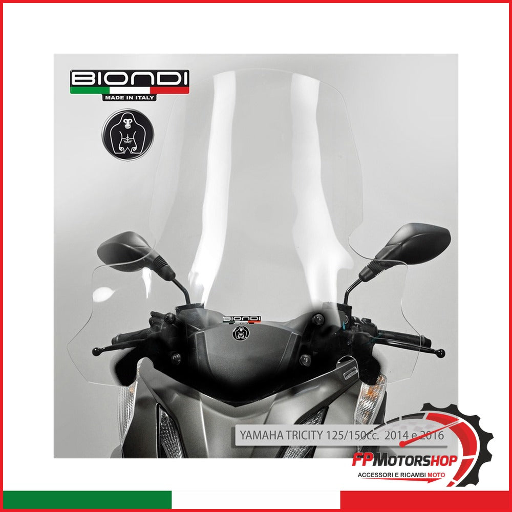 PARABREZZA CLUB YAMAHA TRICITY 125 8061272 ATTACCHI COMPRESI 2014-2017